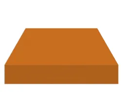 Fotokarton Kangaro 50x70cm 300gr oranje pak 25 vel