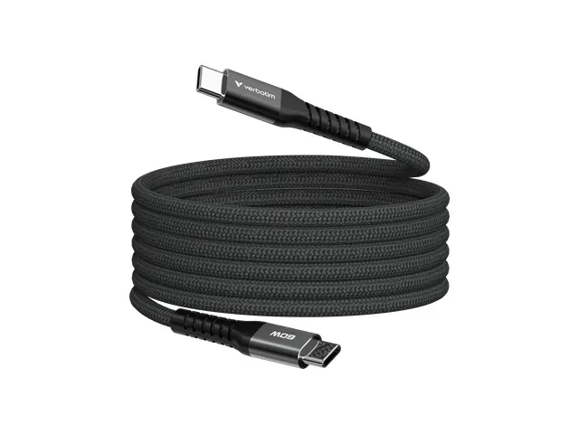 S+C Magnetische Usb-C Kabel zwart 60W 31859 480Mbps 1.20m