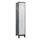 Z-garderobekast,HxBxD 1950x400x500mm,vak B 200/400mm,cil.-slot,voeten