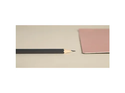 Onderlegger PU 43x90cm nude/grijs