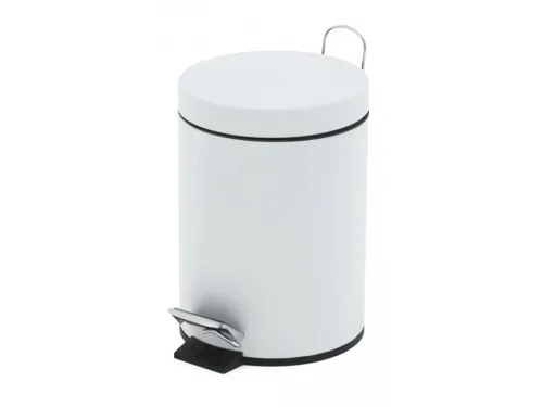 Pedaalemmer 5 Liter Wit