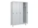 locker voor scheiding van kleding,HxBxD 1950x1200x500mm,4vak