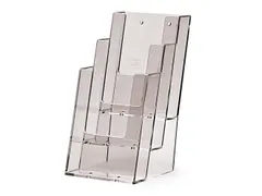 Folderhouder Balie of Wand 3x 1/3 A4 Staand