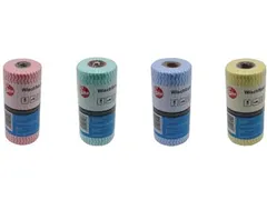 Reinigingsdoekjes 18x35cm Assorti Rol van 50 Stuks