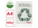 Showtas Esselte A4 11-gaats 100% gerecycled PP transparant
