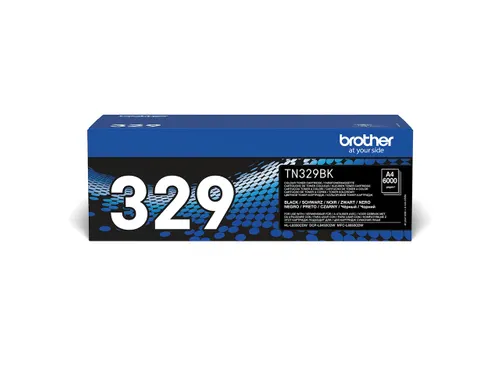 Tonercartridge Brother TN-329BK zwart