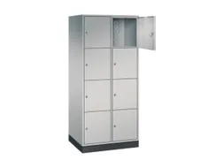 grootvolume-lockersysteem,HxBxD 1950x820x600mm,2x4vakken,cil.-slot