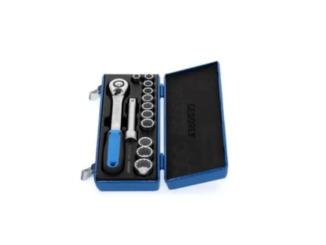 GEDORE D 19 PME-20 Jeu de clés à douilles 1/2 13pièces profil UD