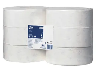 Toiletpapier Tork 120272 T1 Jumbo 2-laags Wit Advanced - 4