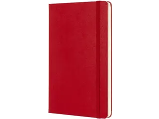 Notitieboek Moleskine large 130x210mm blanco hard cover scarlet red - 5