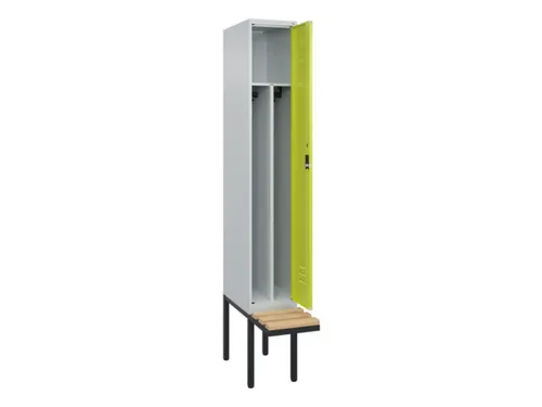 locker voor scheiding van kleding,HxBxD 2120x300x815mm,1vak