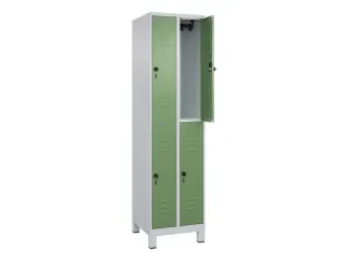 dubbeldekse locker,HxBxD 1950x500x500mm,2x2vak.,vak B 250mm - 2
