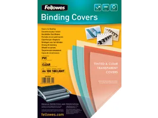 Voorblad Fellowes A4 Pvc 180 Micron Transparant - 3