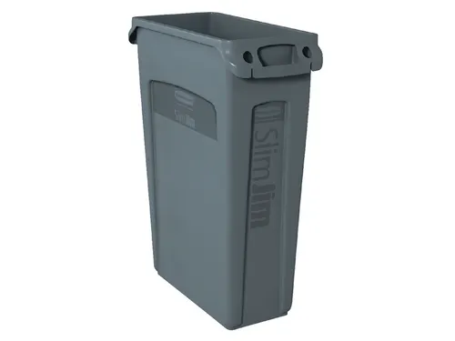 Afvalcontainer Slim Jim Grijs 87 Liter