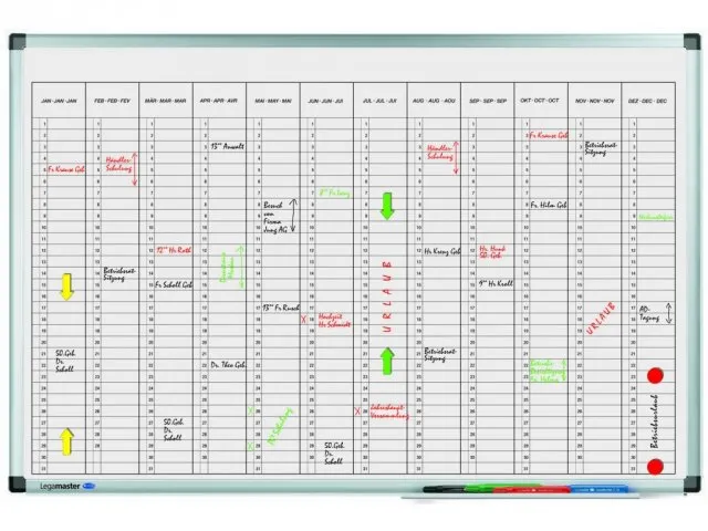 Planner Jaar Legamaster Premium Verticaal 60x90cm