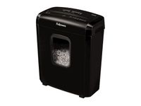 Powershred 6M Papiervernietiger, P4 Micro-Cut, 13 L, Zwart