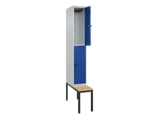 Dubbeldekse dekenkist,HxBxD 2120x300x815mm,1x2vak.,vak B 300mm - 2