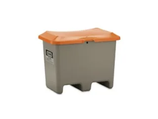 strooigoedbak,200l,HxBxD 690x890x600mm,GVK,grijs,deksel oranje - 2