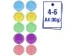 Magneet Westcott assorti pastel pak á 10stuks