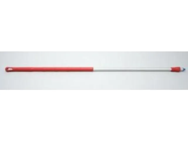 Ergonomische alusteel 1500x30mm Rood per stuk
