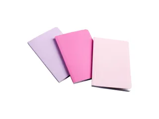 Notitieboek Bruynzeel A6 40vel glitter assorti set van 3 stuks - 8