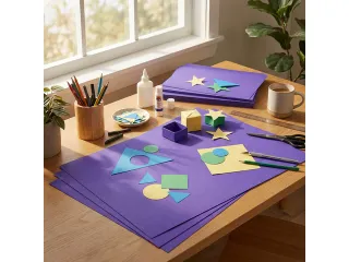 Fotokarton Kangaro 50x70cm 300gr paars pak 25 vel - 7