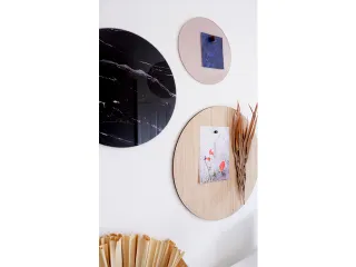 Glasmagneetbord Naga rond 25cm roze - 3