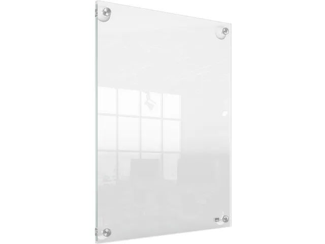 Premium Plus verplaatsbaar acryl informatiebord, wandgemonteerd, ft A3