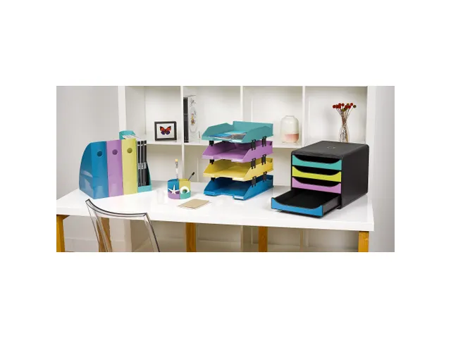 Brievenbak COMBO MIDI azuur blauw