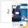 HERMA 4519 Naambadge textieletiket A4 199,6x143,5mm Wit 40 stuks