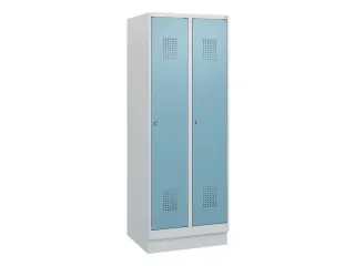 schoollocker,HxBxD 1630x600x500mm,2vak,vak B 300mm,cil.-slot,sokkel - 2