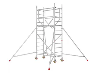rolsteiger,reik H 4,27m,steiger H 3,49m,1platform(s),1luik - 1