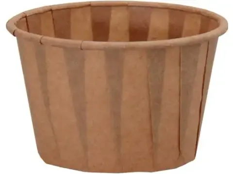 Portiecup bruin 55ml doos 20x250st