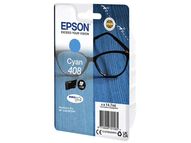 Inktcartridge Epson T09J240 408 blauw C13T09J24010