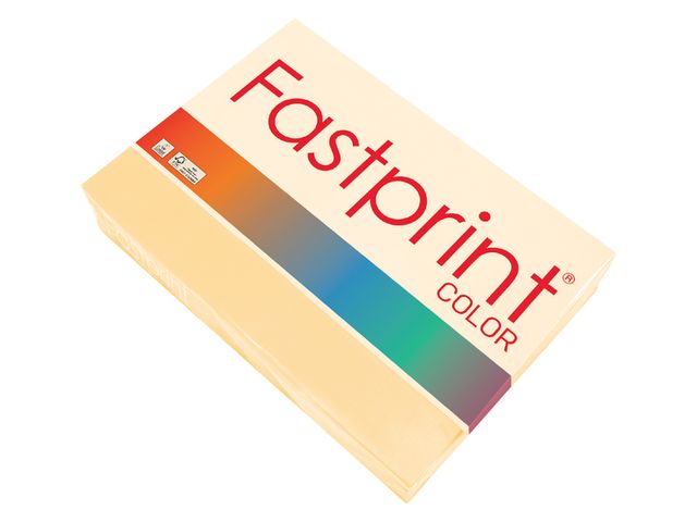Kopieerpapier Fastprint A4 160 Gram Donkerchamois 250vel | Papierwaren.nl