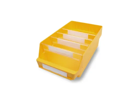 Stellingbakken Pp Hxbxd 150X240X400Mm Geel