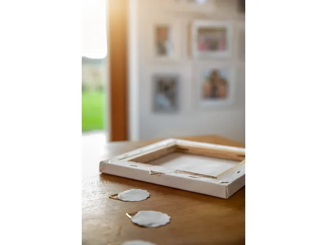 schilderijhanger Z-design Home 40mm wit pakje a 5 stuks