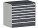 ladekast,HxBxD 900x1050x650mm,7lade(n),lade voor normale belastingen
