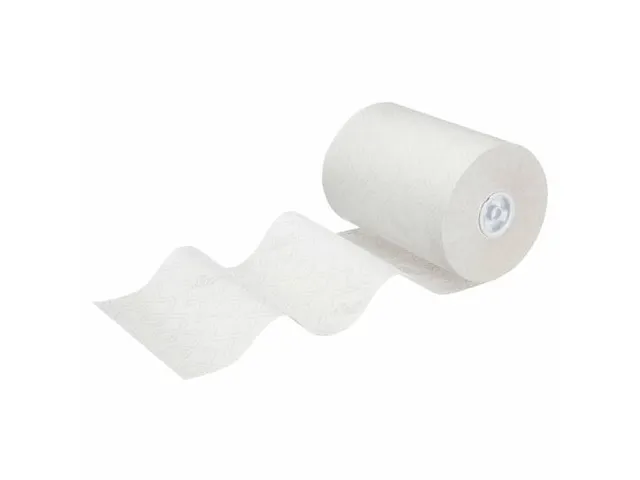Scott 6695 handdoekrol Essential Slimroll 1-laags Wit 6 rollen