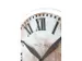 Wandklok Nextime Dia. 43cmx4.2cm Glas Wit 'romana' Romeinse cijfers
