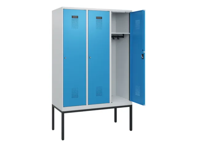 schoollocker,HxBxD 1950x1200x500mm,3vak,vak B 400mm,cil.-slot