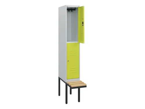Dubbeldekse dekenkist,HxBxD 1950x300x815mm,1x2vak.,vak B 300mm