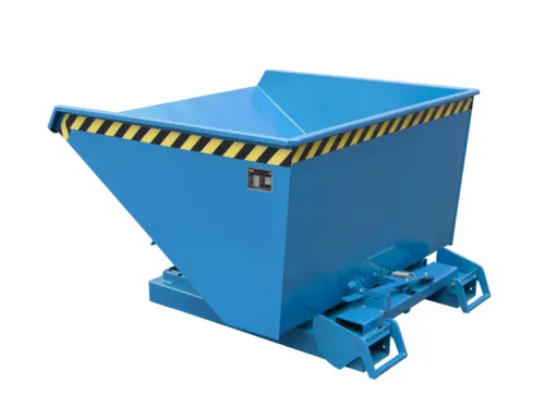 kiepbak,HxLxB 1125x1920x1095mm,1,2m³,draagverm. 1500kg,RAL 5012