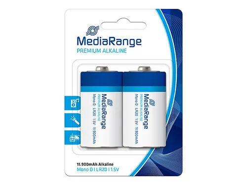 Premium batterijen MRBAT109 LR20 Alkaline Mono D 1,5V pak à 2 stuks
