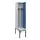 locker met bank,voor scheiding van kleding,HxBxD 2120x400x815mm,1vak