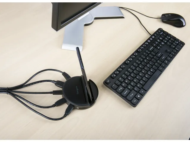 Targus AWU420GL, Universeel, USB Type-C, Zwart