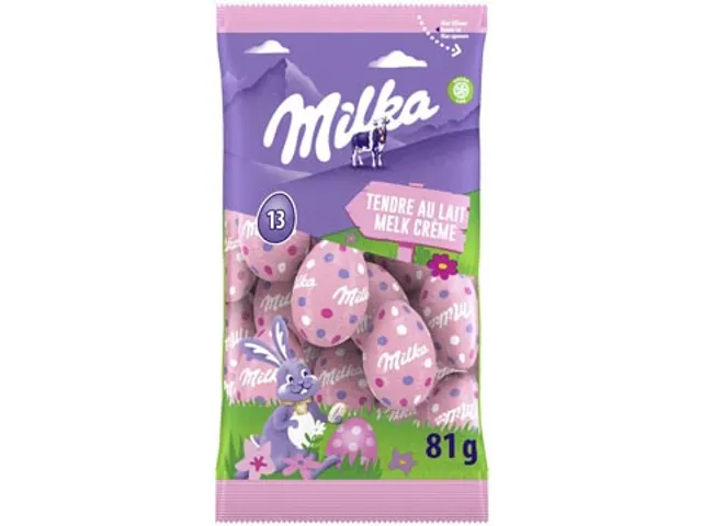 oeufs de Pâques, 81 g, lait crème
