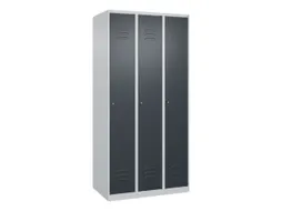 locker voor scheiding van kleding,HxBxD 1850x900x500mm,3vak
