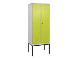 locker voor scheiding van kleding,HxBxD 2120x800x500mm,2vak