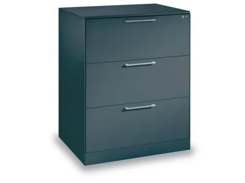 Hangmappenkast 1000x800x600mm 2 Frames Per Lade Antraciet 3 Laden